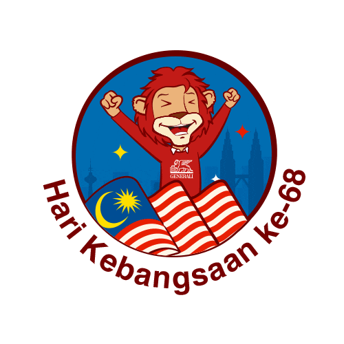 Merdeka Malaysiaday Sticker by Generali Malaysia