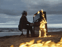 Good Music Fire GIF