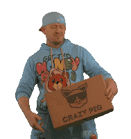 Ribs Sticker by Crazy Pig