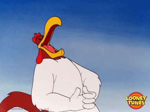 Happy Foghorn Leghorn GIF by Looney Tunes
