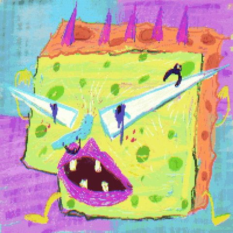 Art Spongebob GIF by Adolfochs