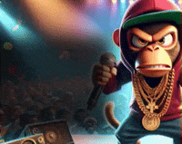 AngryMonky angry nft monkey victory GIF