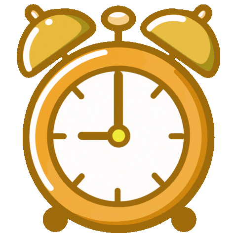 i_seensee musical clock 뮤지컬 시계 Sticker