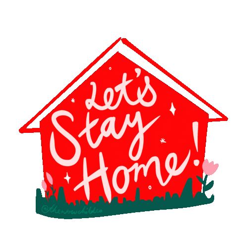 Home Sweet Home Sticker by THEWOWCHILD+CO