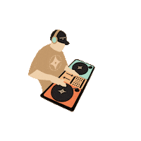 dj cocktail Sticker by Ensayar Bar