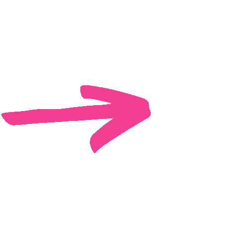 Pink Arrow Sticker by LanaBandana Dogwear