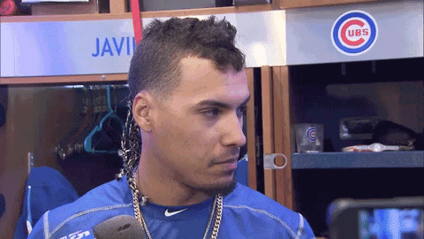 Chicago Cubs Shrug GIF by NBC Sports Chicago
