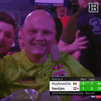 Happy Michael Van Gerwen GIF by DAZN