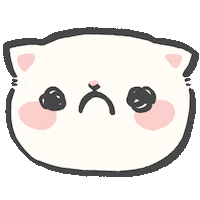 Sad Face Sticker