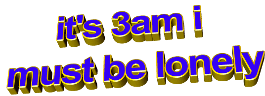 Lonely Quote Sticker by AnimatedText