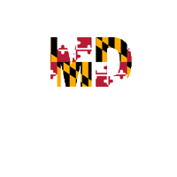 Doctor Maryland Sticker by UMSOMAdmissions