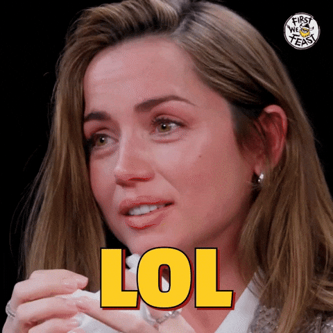 Laugh Out Loud Lol GIF by First We Feast