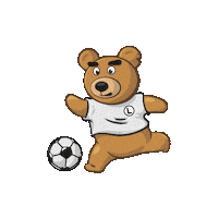 LegiaWarsaw mascot warsaw warszawa teddybear Sticker