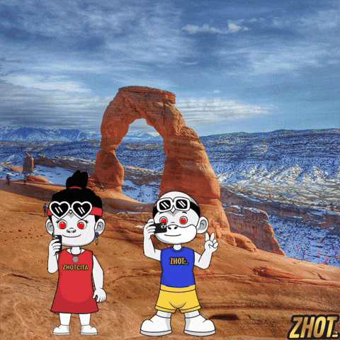 Red Rock GIF by Zhotcita