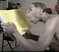 Read A Book Streamer GIF