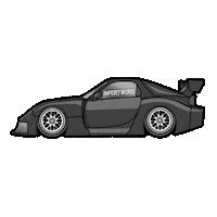Cars Silhouette Sticker by ImportWorx