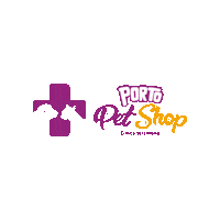 portopetshopoficial porto petshop logo porto porto clínica Sticker