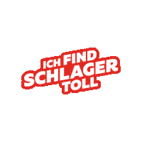 IchFindSchlagerToll schlager ich find schlager toll Sticker