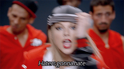 haters gonna hate GIF