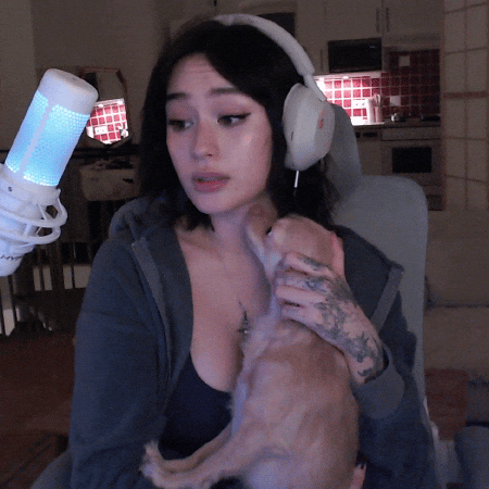 Cute Girl Dog GIF