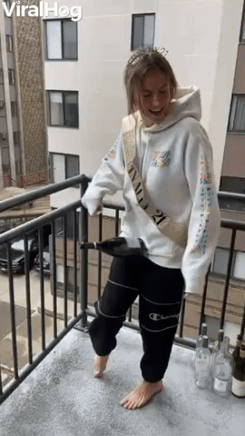 Birthday Champagne Celebration Ends Badly