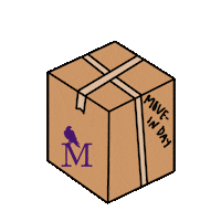 Moving Day Boxes Sticker by University of Montevallo