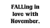 Fall Season Love Sticker by OpticalArtInc.