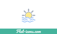 Animation Summer GIF by Flat-icons.com