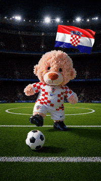 Proud Croatia Football GIF