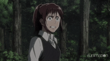 scared attack on titan GIF by Funimation