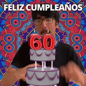 ¡Feliz 60.º cumpleaños!
