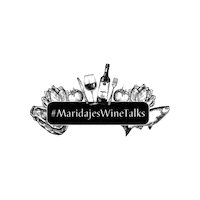 Maridajes Sticker by Wine Talks Lp