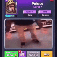 Clash Royale Prince GIF