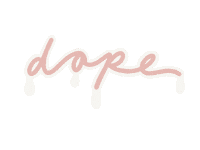 Pink Dope Sticker