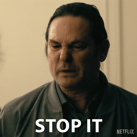 Stop It Mike Flanagan GIF by NETFLIX