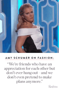 amy schumer fashion GIF by PureWow