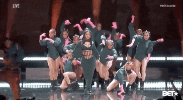 cardi b GIF by BET Awards