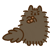 Cat Fall Sticker by Pusheen