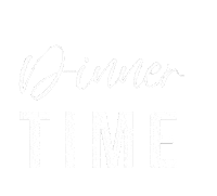 Time Dinner Sticker