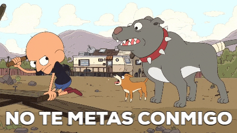 No Te Metas Conmigo Cartoon Network GIF by CNLA