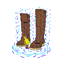 Rain Botte Sticker by Le Voyage à Nantes