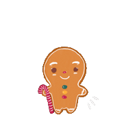 Excited Christmas Sticker