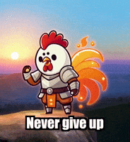 Never Give Up Hope GIF by Zorooster