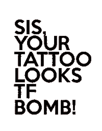 Tattoo Ink Sticker by PrettyInInkTattoos