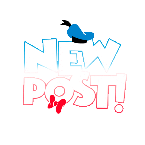 donald duck post Sticker by Disney Europe