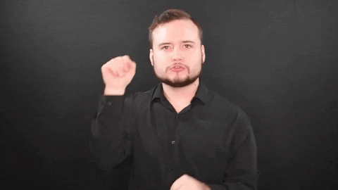Asl Think GIF