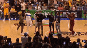 chris brown bet all star basketball game GIF by BET Awards