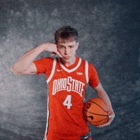 Hang Up Basketball GIF by Ohio State Athletics