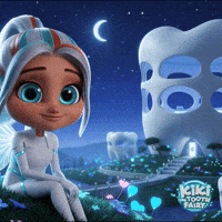 Baby Teeth Smile GIF by Kiki the Tooth Fairy