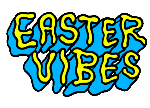Vibes Eater Sticker by Russell Taysom